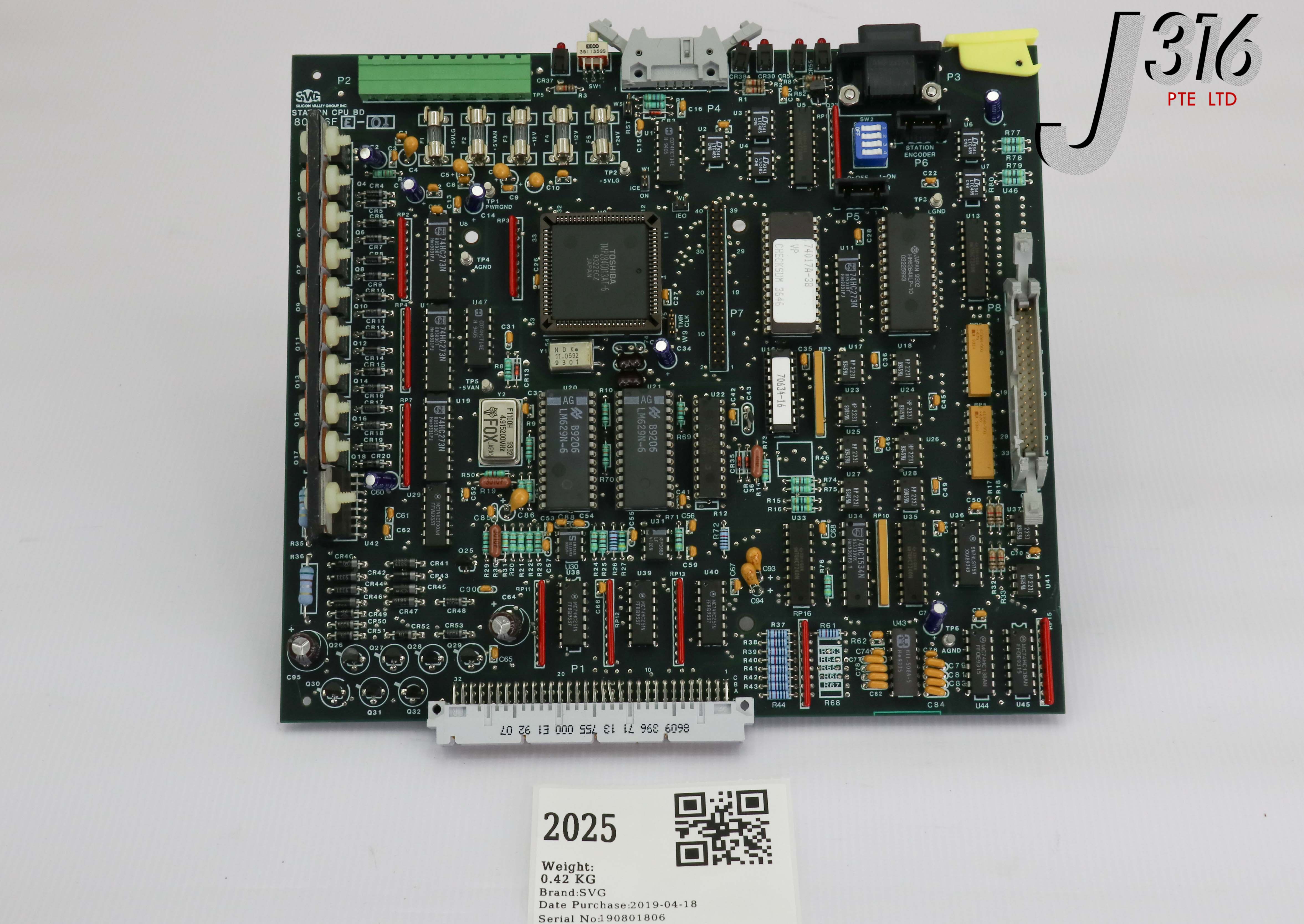 2025 SVG PCB, STATION CPU BOARD 80166FE01 J316Gallery